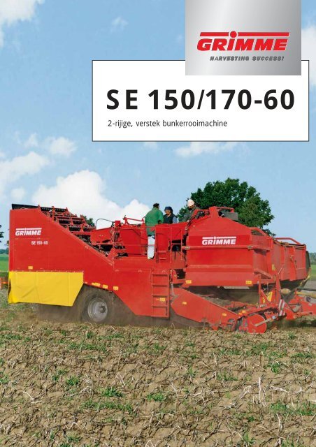 Download hier de folder van de Grimme SE 150-60