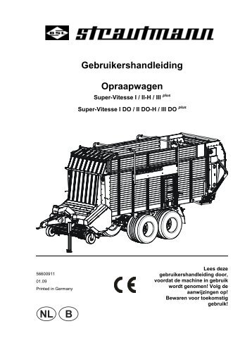 Strautmann opraap-/doseerwagen Super Vitesse (Plus)