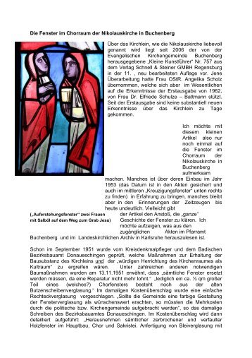 Nikolauskirche - PDF - Geschichtsverein Buchenberg