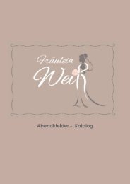 Abendkleider - Katalog