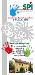 Termine im Familienzentrum 2. Halbjahr 2012 Infos ... - spi-unna.de