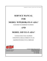 service manual for model wpp(hob)-531-f-ada* and ... - Ceeco.com