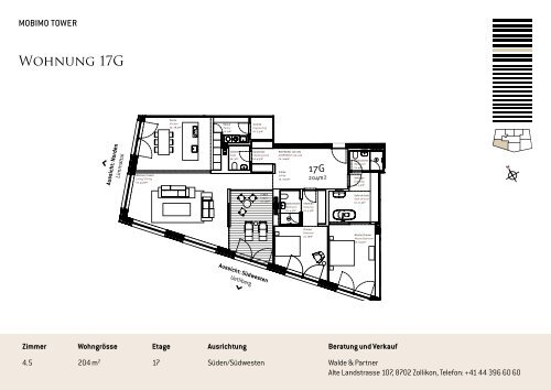 Wohnungspläne - Mobimo Tower