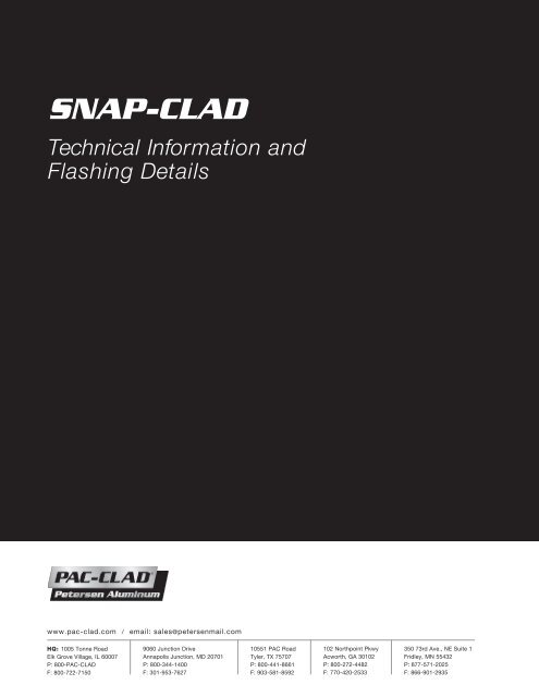 Download PDF - Pac-Clad Metal Roofing