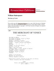 THE MERCHANT OF VENICE - Bgawebsites.org
