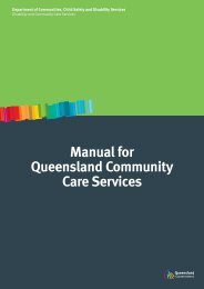 Manual for Queensland Community Care Services