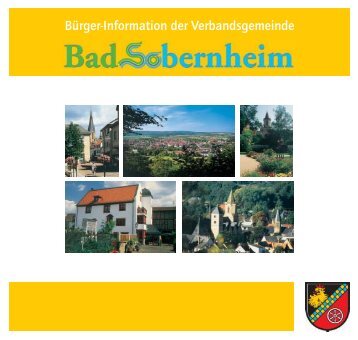 Bürger-Information der Verbandsgemeinde - Bad Sobernheim