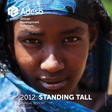 2012 Annual Report - Adeso
