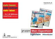 Wohnen Leben - Gruppe Mein EigenHeim