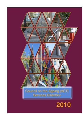 Directory of Services 2009 - COTA ACT