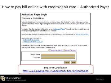 in-depth instructions on how to pay online with credit card