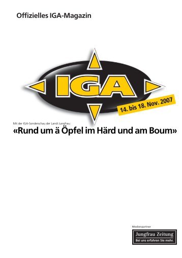 Offizielles IGA-Magazin 2007 - IGA Interlaken