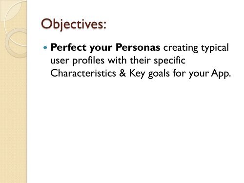 Personas Presentation (PDF)