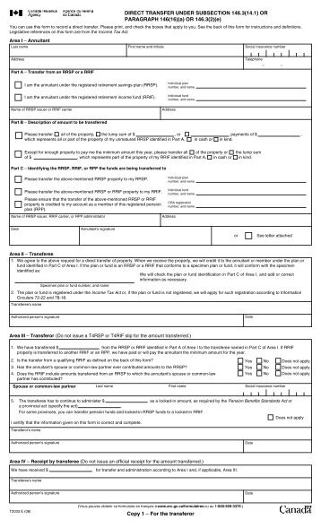 T2033 - Canada Savings Bonds