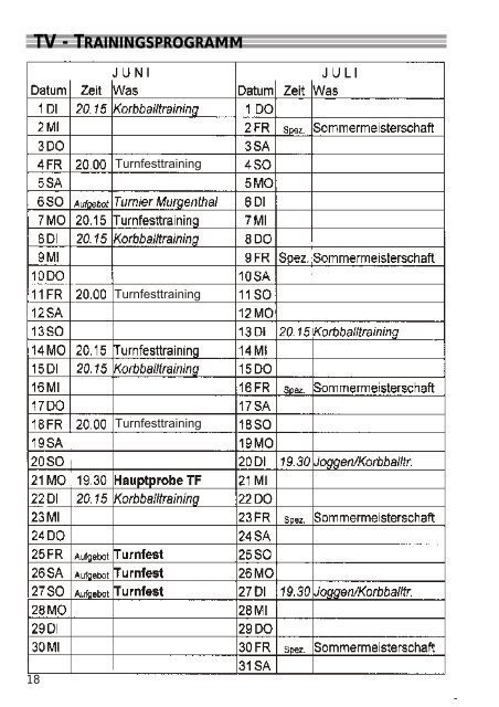 heft 2 4 ganz - Herzlich willkommen - TV Niederbipp