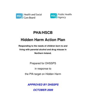 PHA/HSCB Hidden Harm Action Plan - Alcohol Action Ireland