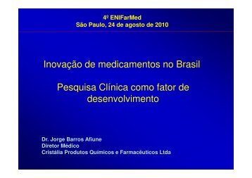 Jorge Barros Afiune - IPD-Farma