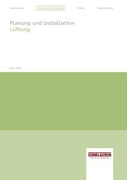 Planung und Installation Lüftung