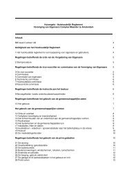 Voorbeeld huisregels - Svh