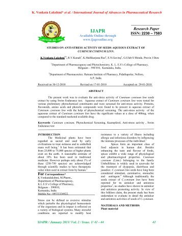 20110217_venkatalakshmi et al IJAPR_2.pdf - international journal ...