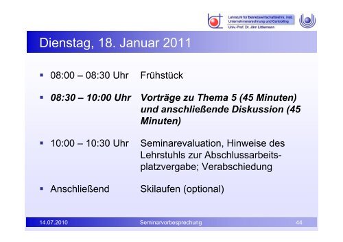 Hochschulcontrolling - FernUniversitÃ¤t in Hagen