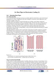 16. Heat Pipes in Electronics Cooling (2)