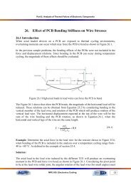 26. Effect of PCB Bending Stiffness on Wire Stresses