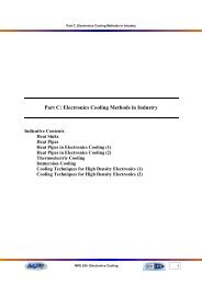 Part C: Electronics Cooling Methods in Industry