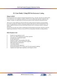 12. Case Study: Using EES in Electronics Cooling
