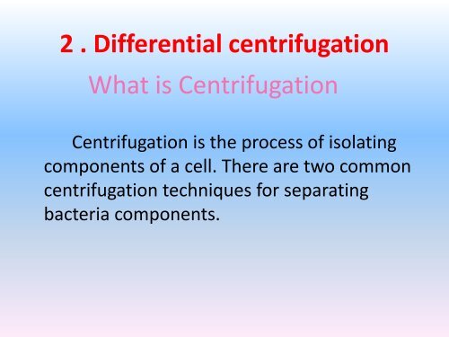 What is cell fractionation