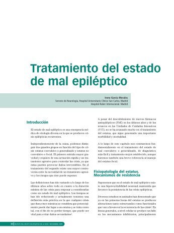 Tratamiento del estado de mal epilÃ©ptico - Grupo de Epilepsia de la ...