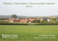 Wiltshire, Oxfordshire, Gloucestershire Border - Kidson-Trigg