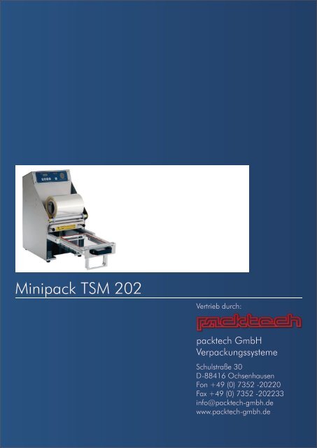 Minipack TSM 202 - Packtech-GmbH