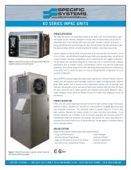 60 SERIES INPAC UNITS - Specific Systems