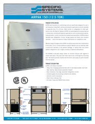 AIRPAK 150 (12.5 TON) - Specific Systems