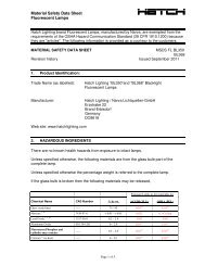 MSDS - Label