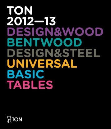 ton 2012—13 design&wood bentwood design&steel universal basic ...