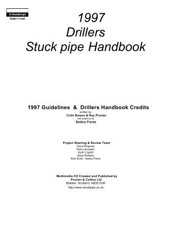 1997 Drillers Stuck pipe Handbook - Roughneck City