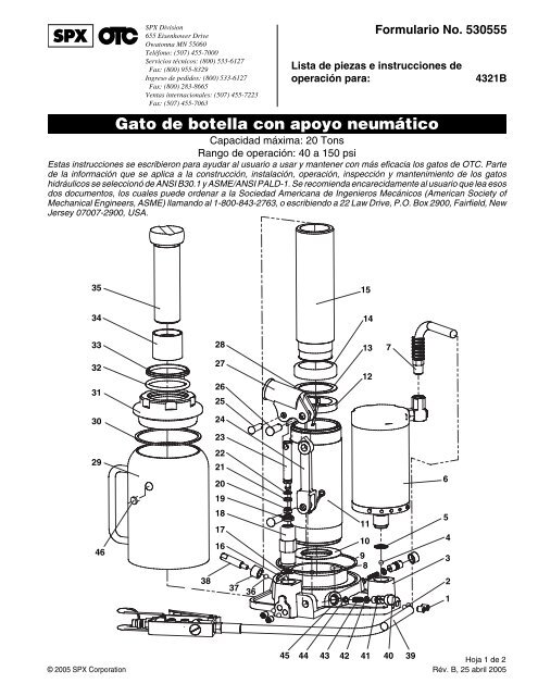 Gato de botella con apoyo neumÃ¡tico - Auto Body Toolmart