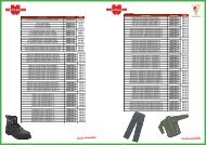 WURTH ORDER SHEET Description Wurth Ref RRP FOOTWEAR ...