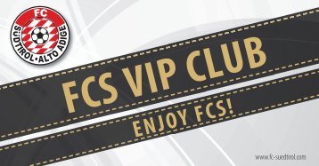 FCS VIP CLUB - FC SÃ¼dtirol