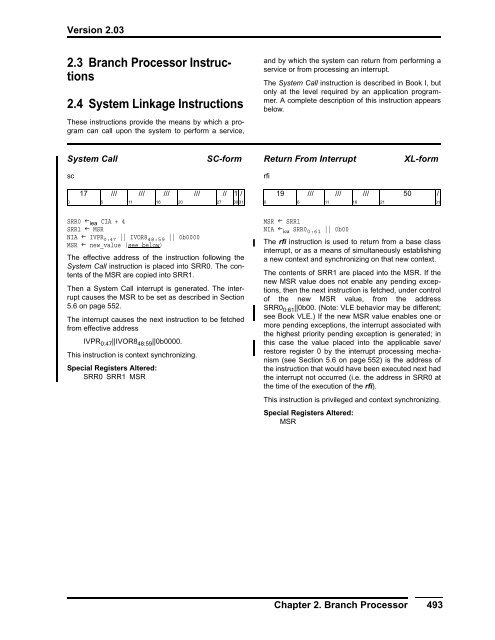 Power ISA™ Version 2.03 - Power.org