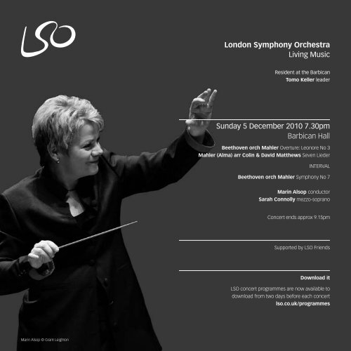 Marin Alsop - London Symphony Orchestra