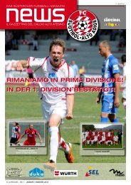 in der 1. division bestÃ¤tigt! - FC SÃ¼dtirol