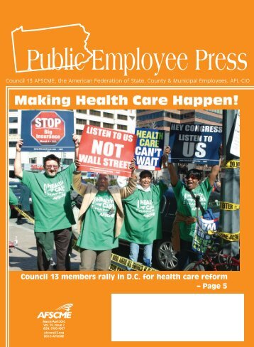 AFS PEP News - July Aug 07 - AFSCME Council 13