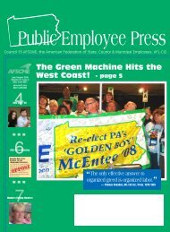 Public Employee Press - AFSCME Council 13