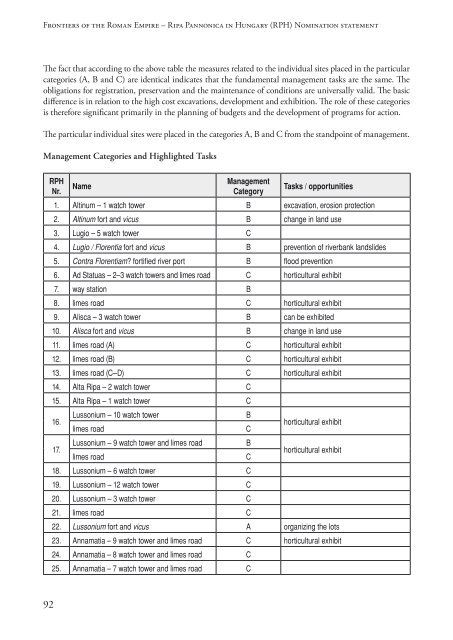 the PDF version! - Danube Limes