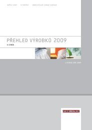 PÅehled vÃ½robkÅ® 2009 - TepelnÃ¡ Äerpadla