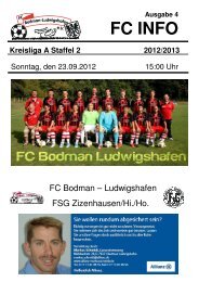 Ausgabe 4 - FC Bodman-Ludwigshafen