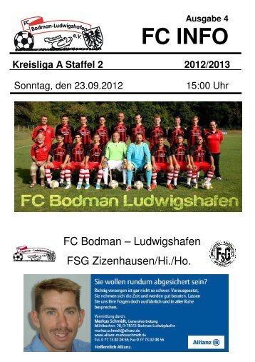 Ausgabe 4 - FC Bodman-Ludwigshafen